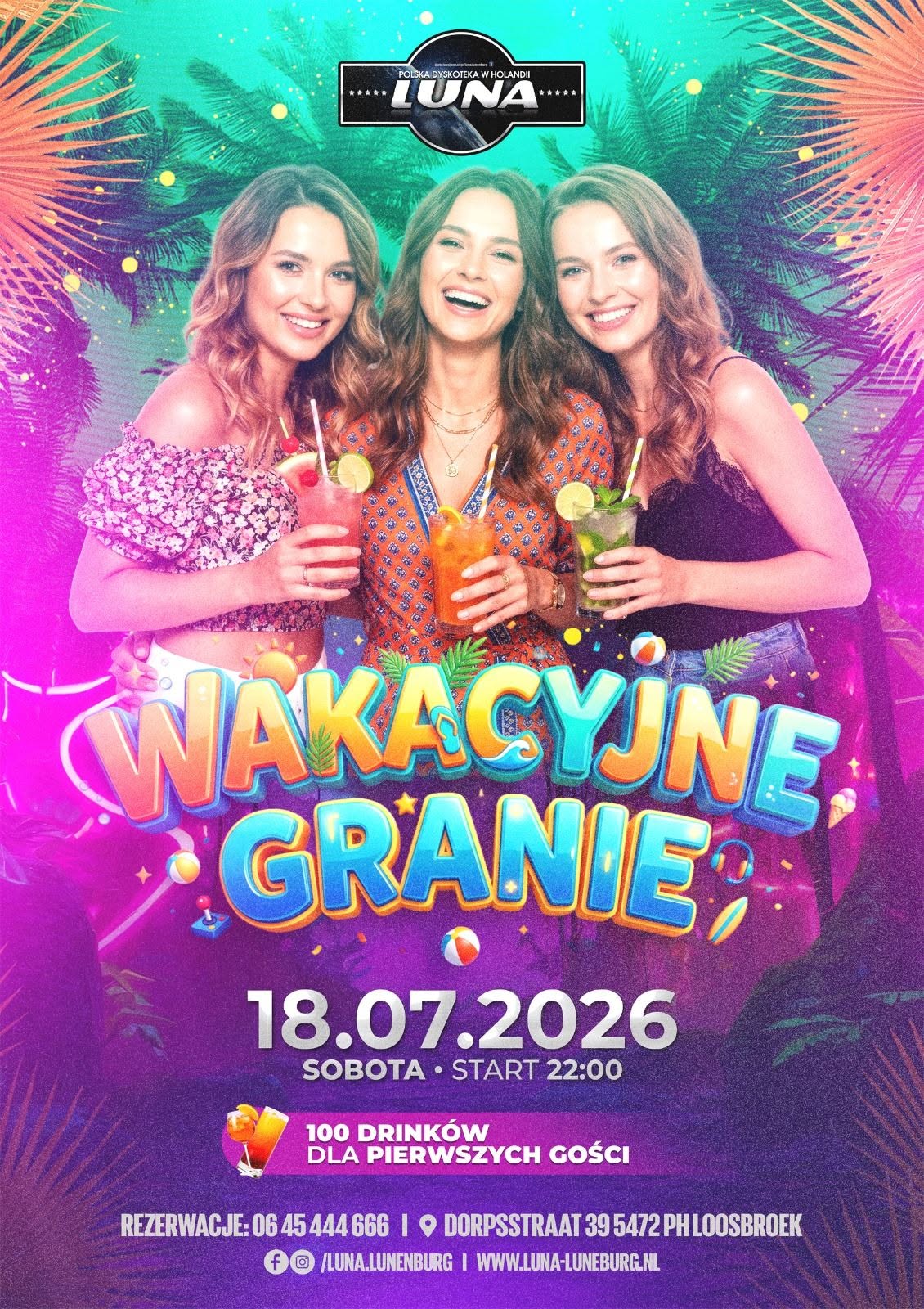 poster nadchodzącej imprezy