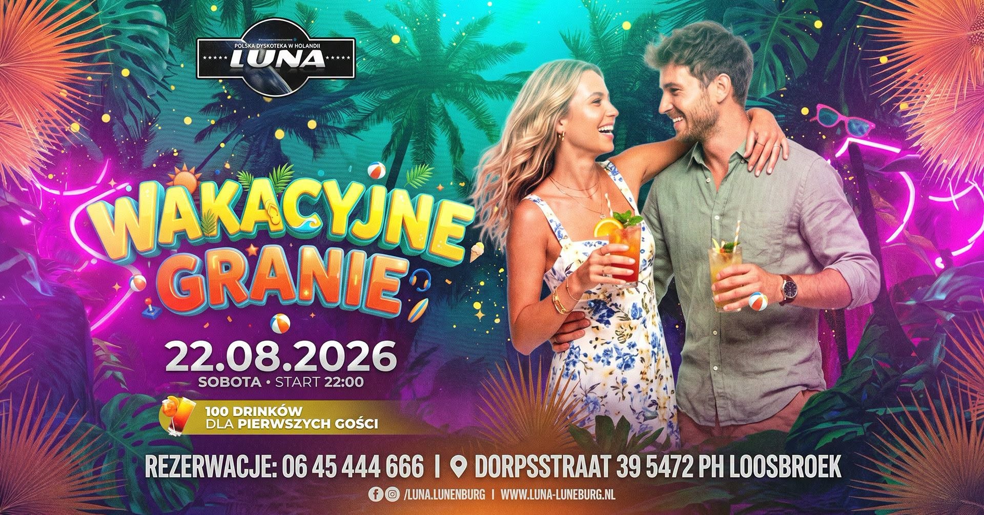 poster nadchodzącej imprezy