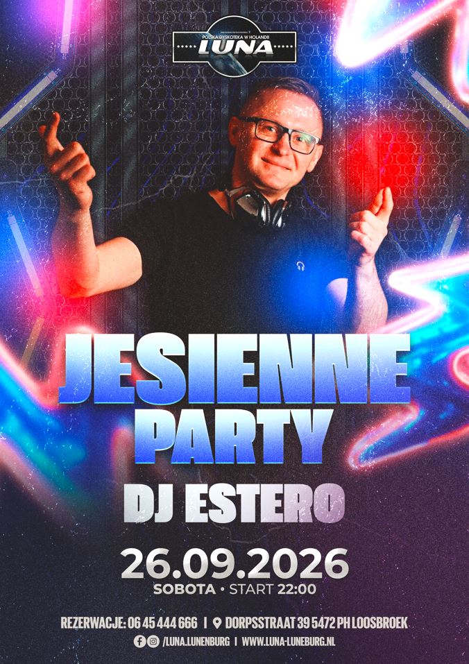 poster nadchodzącej imprezy